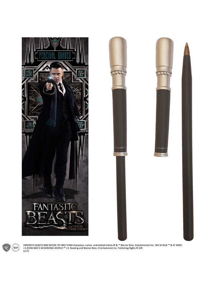 FB PERCIVAL GRAVES PEN AND BOOKMARK