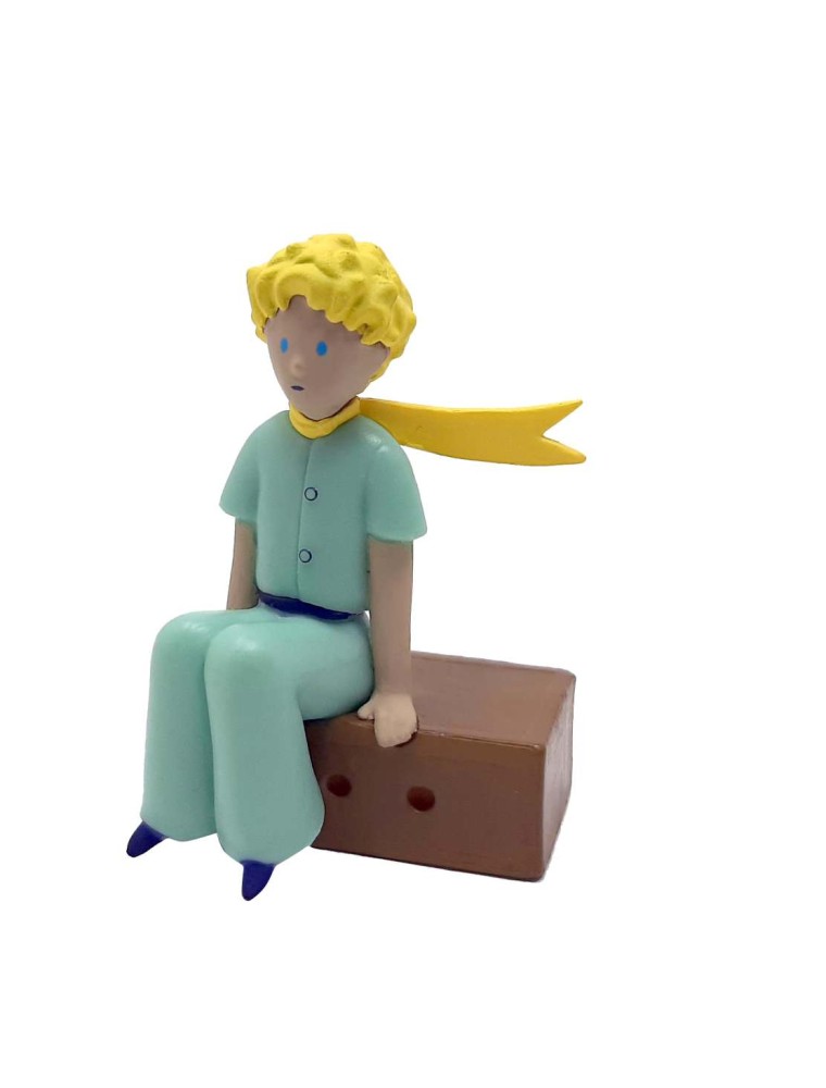 LITTLE PRINCE ON HIS BOX FIGURE