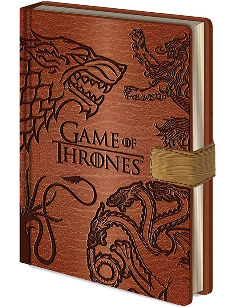 GAME OF THRONES SIGILS NOTEBOOK PREMIUM