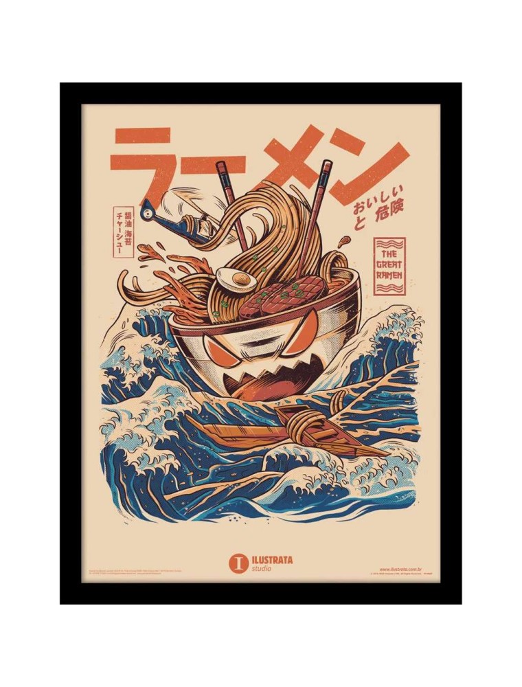 ILUSTRATA THE GREAT RAMEN COLL PRINT FRM