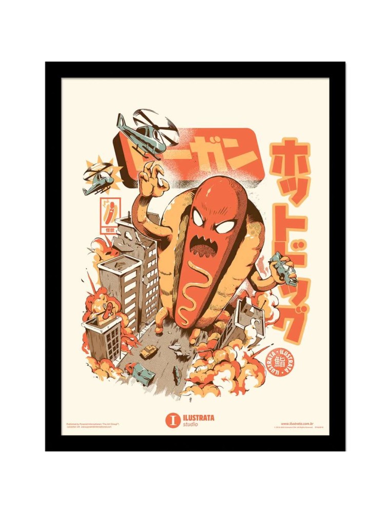 ILUSTRATA GREAT HOT DOG COLLECTOR PRINT