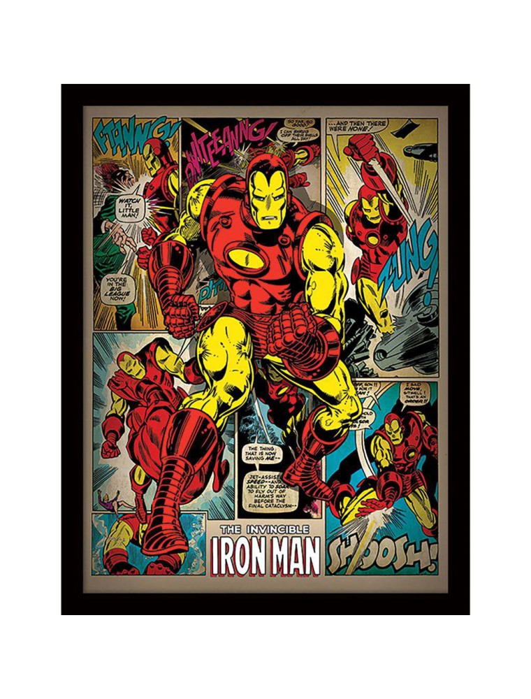 IRON MAN MONTAGE COLLECTOR PRINT