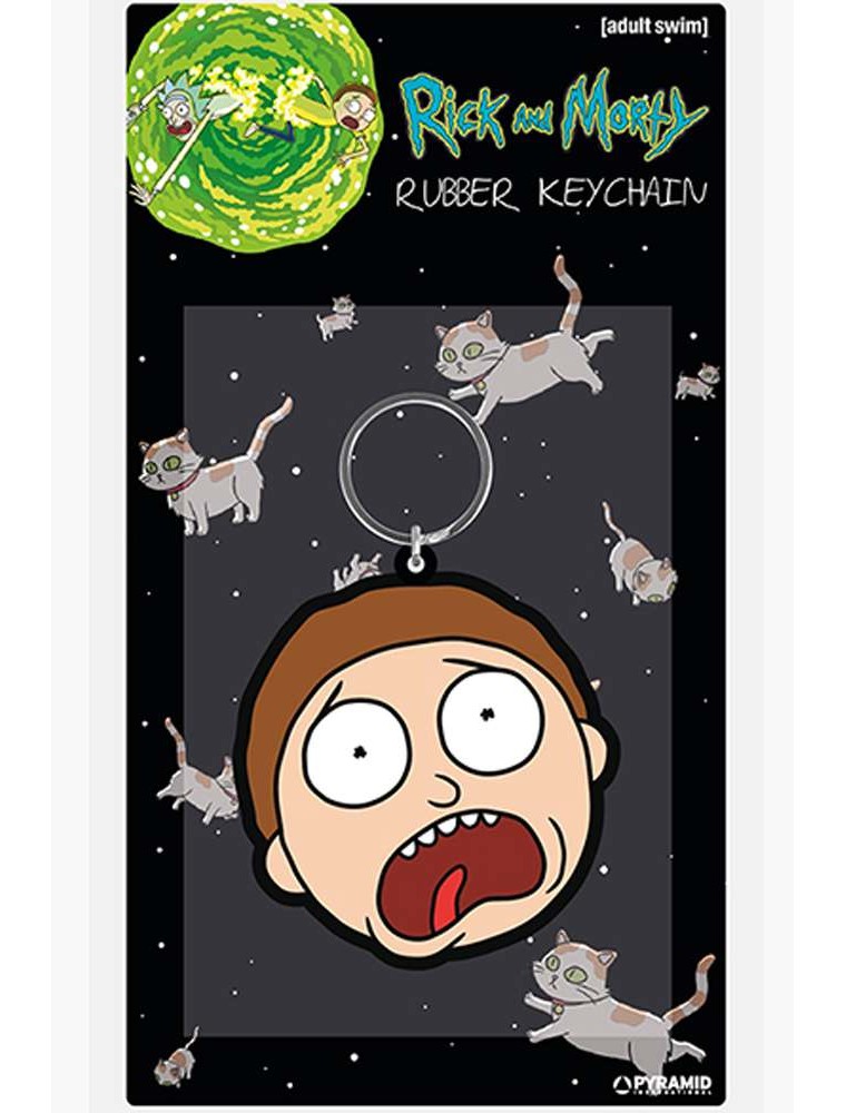 RICK AND MORTY MORTY TERRIFIED KEYRING