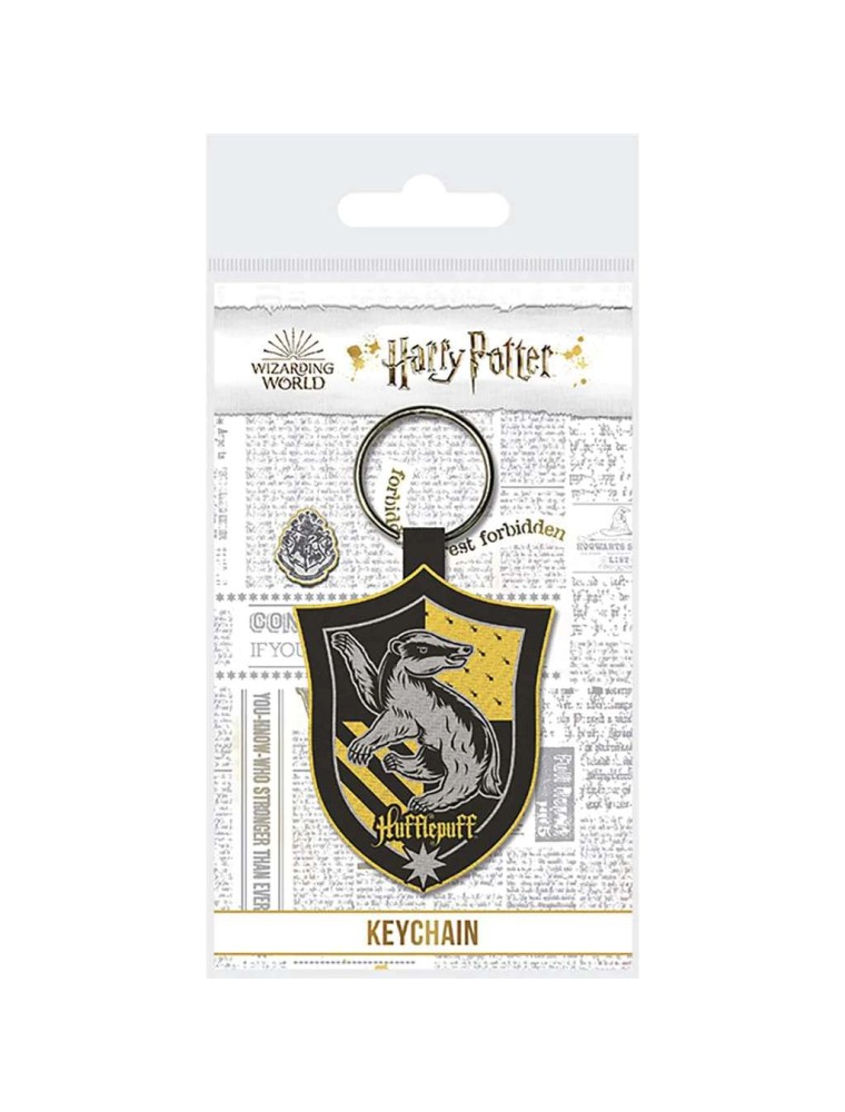 HARRY POTTER HUFFLEPUFF WOVEN KEYCHAIN