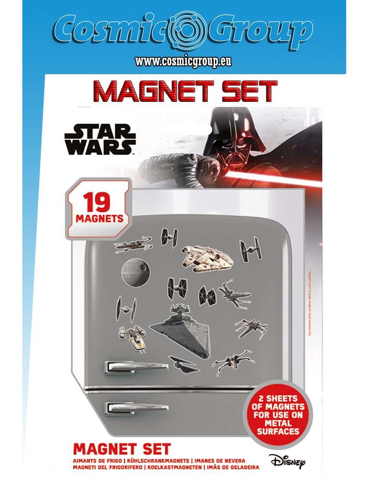 STAR WARS SPACESHIPS MAGNET SET