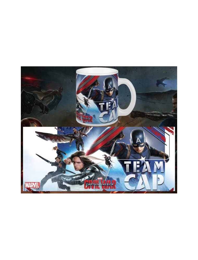 CAPTAIN AMERICA CW TEAM CAP MUG