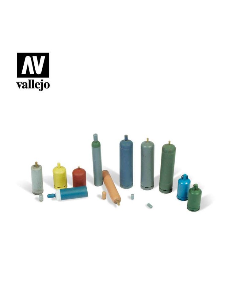 VALLEJO SCENICS MODERN GAS BOTTLES SC209