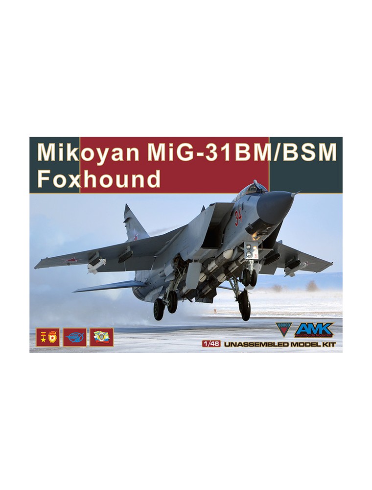 AMK AvantGarde Model Kits - 1/48 Mikoyan MiG-31BM/BSM Foxhound