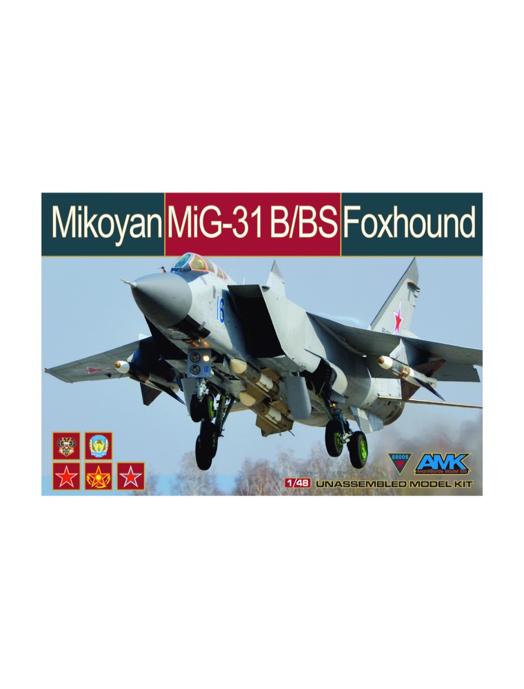 AMK AvantGarde Model Kits - 1/48 Mikoyan MiG-31B/BS Foxhound