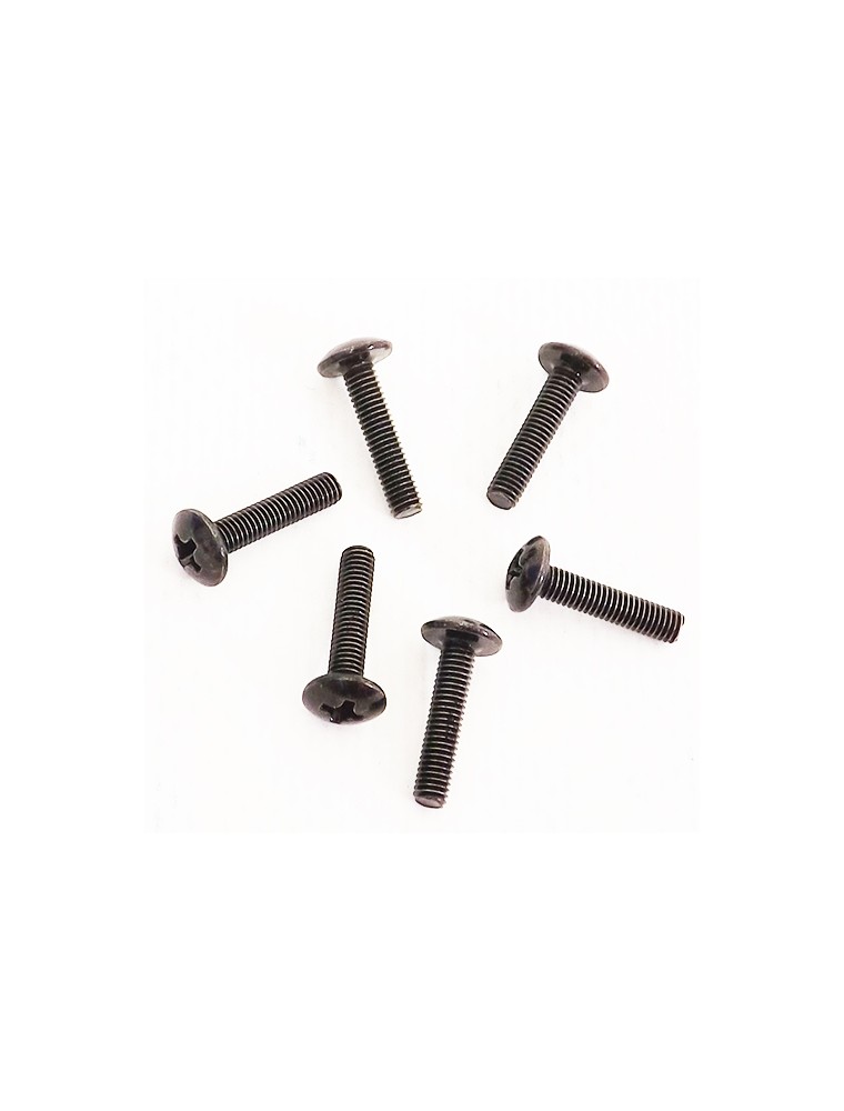 RADIOKONTROL - Cap Head Machine Screw 3x14mm (6 pcs)