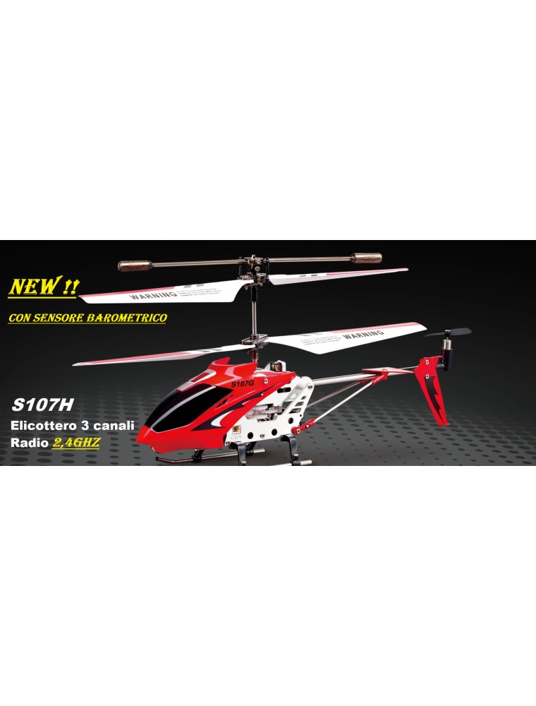 SYMA - R/C Helicopter with altitude hold in 2.4Ghz