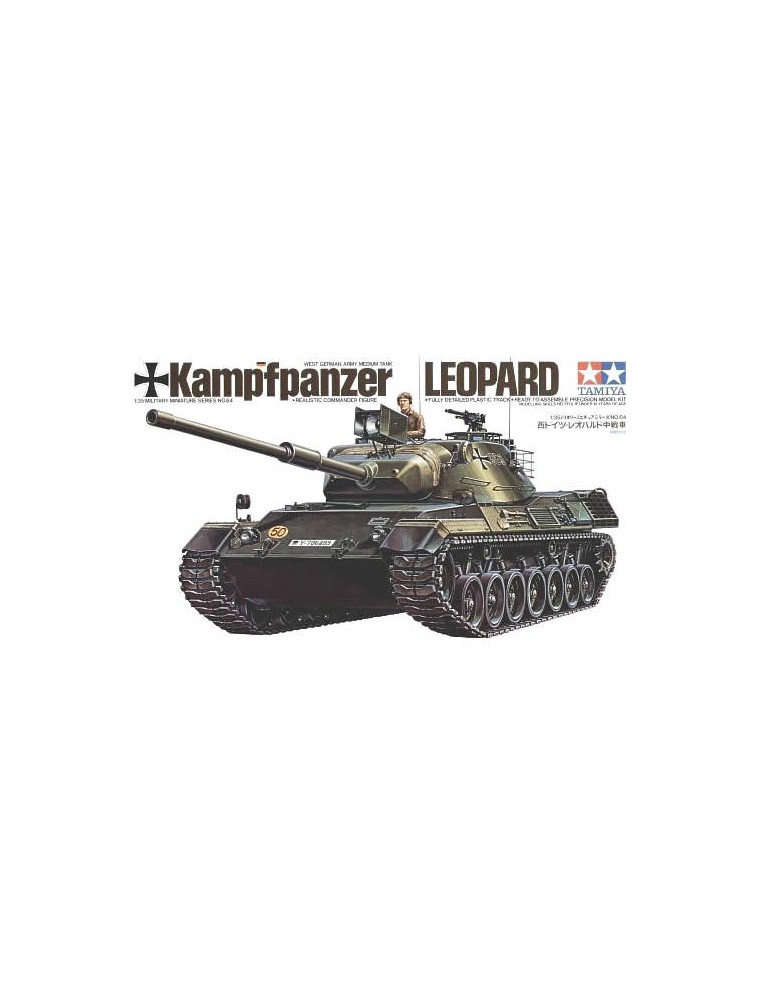 TAMIYA - 1/35 West German Leopard Med.Tank