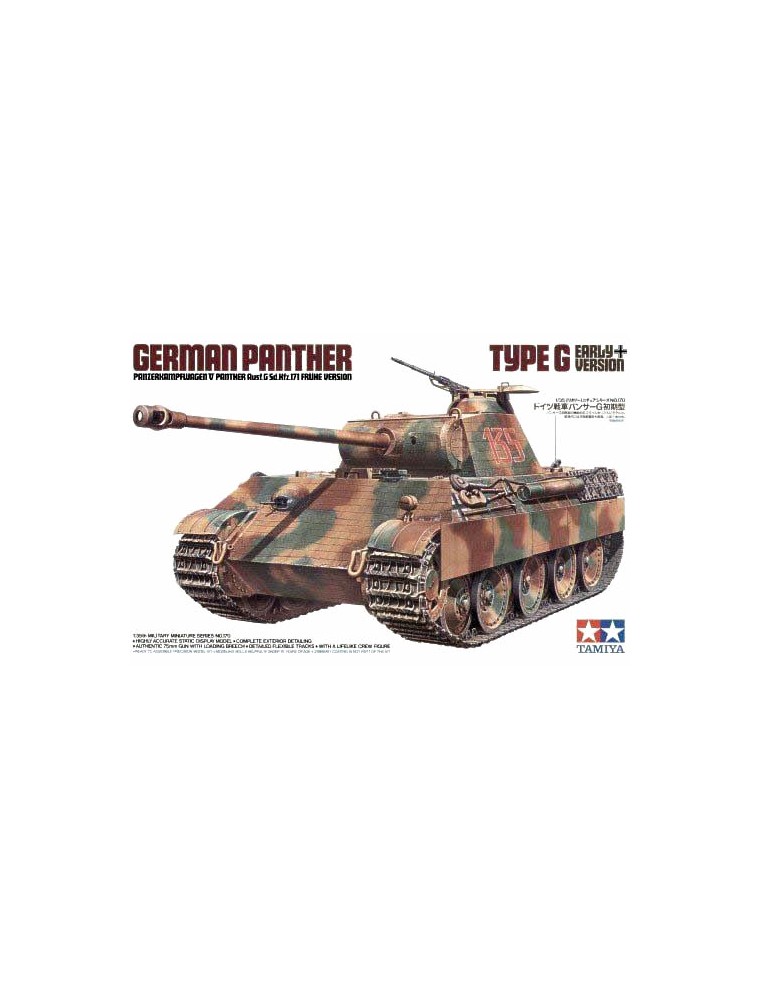 TAMIYA - 1/35 German Pannthern Type G Early Version 