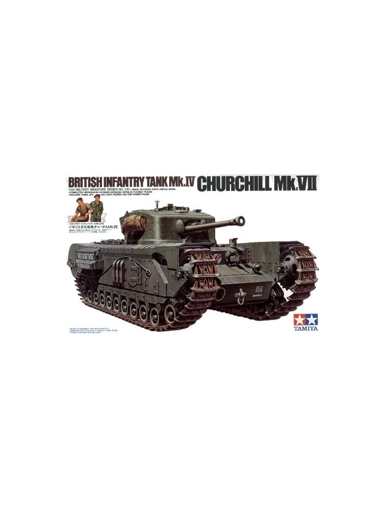 TAMIYA - 1/35 British Infantry Tank Mk.IV Churchill Mk.VII