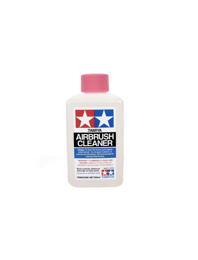 TAMIYA - Solvente per Pulire Aerografo 250 ml