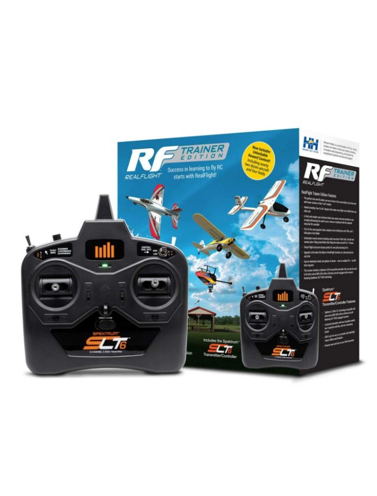 RealFlight - Simulatore di volo RealFlight Trainer Edition RC con controller SLT6