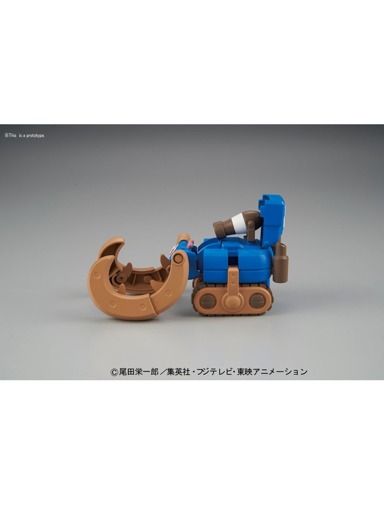 BANDAI MODEL KIT ONE PIECE CHOPPER ROBO S 3 HORN DOZER MODEL KIT