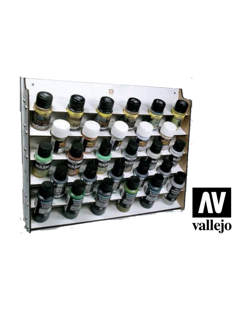 VALLEJO PAINT STAND WALL MOUNTED MODULE 26009 ACCESSORI PER MODELLISMO VALLEJO