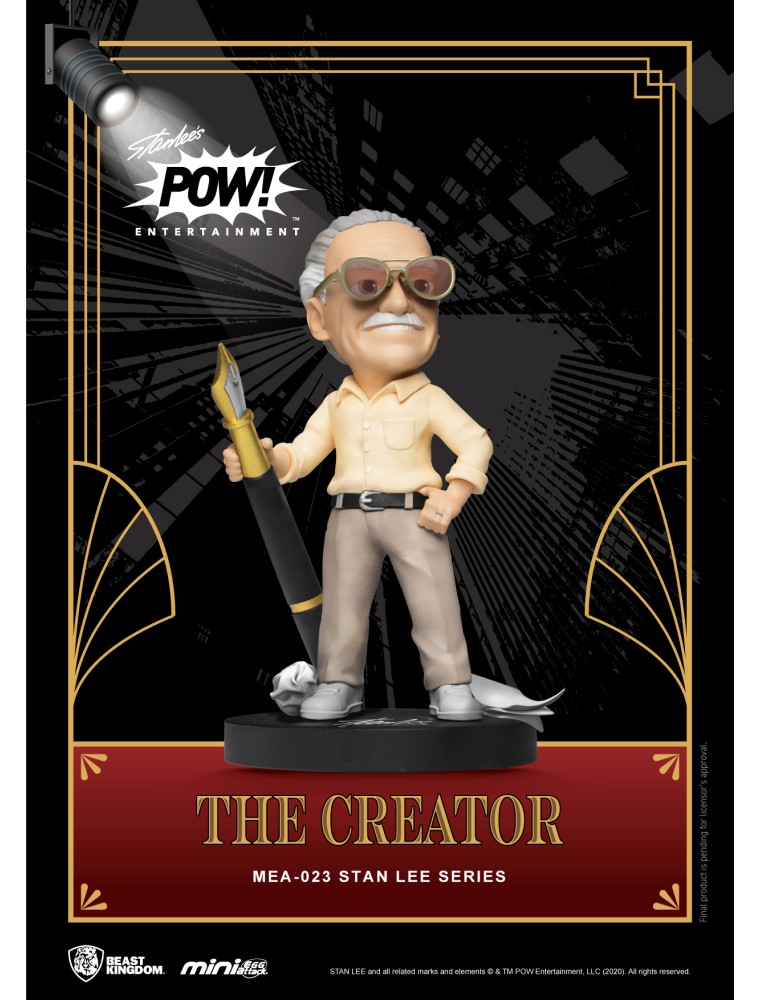 Stan Lee Mini Uova The Creator Fig Statua Beast Kingdom