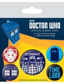 Doctor Who Pin-Back Buttons...