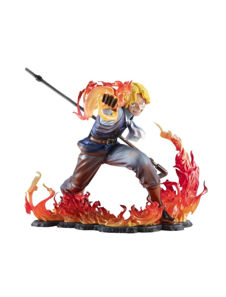 One Piece P.O.P. Limited Edition Statua Sabo Fire Fist 15 Cm 1/8 Megahouse