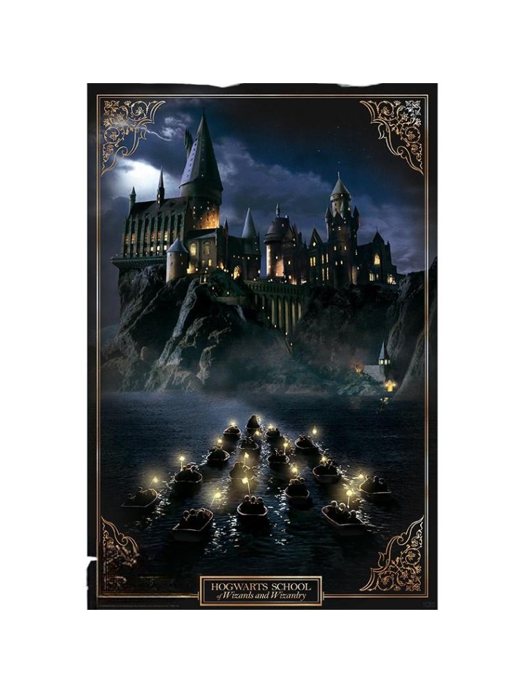 Harry Potter Poster il Castello di Hogwarts 91.5 x 61 cm AbyStyle