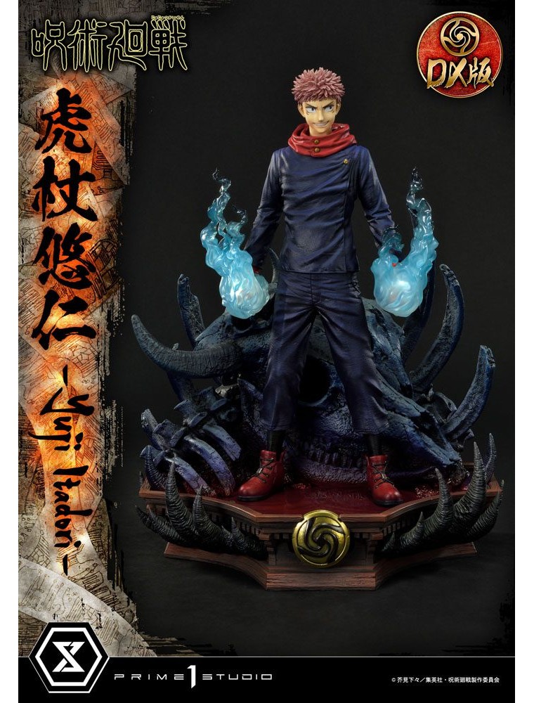 Jujutsu Kaisen Premium Masterline Series Statua Yuji Itadori Deluxe Version 38 Cm Prime 1 Studio