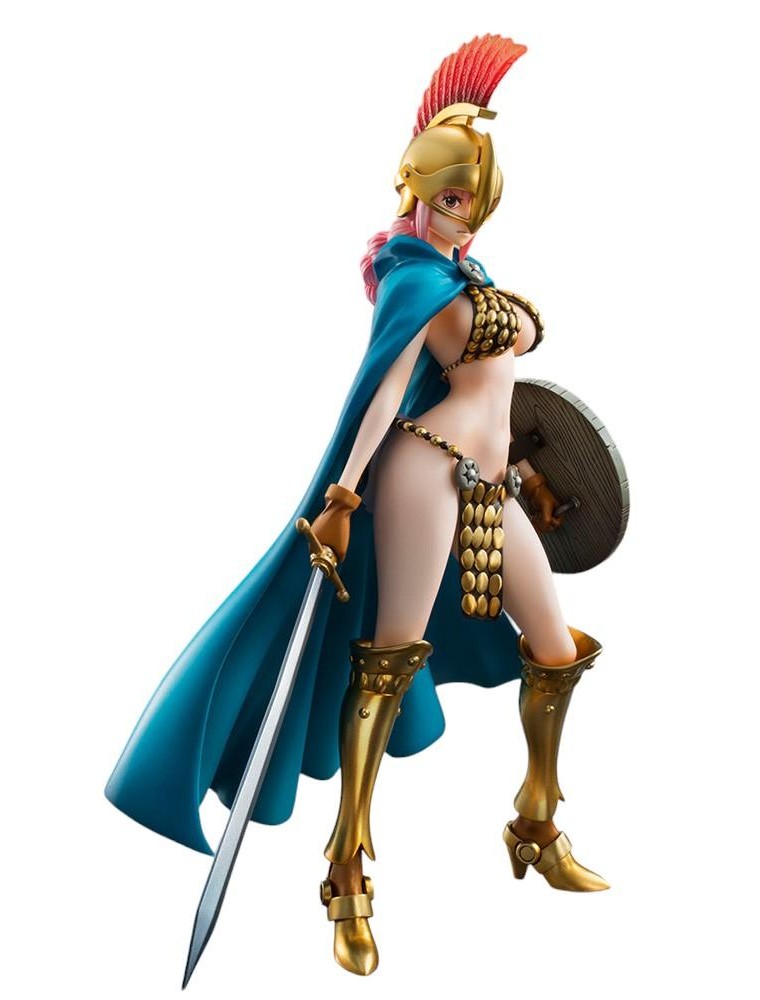 One Piece P.O.P. "Sailing Again" Statua Pvc Gladiator Rebecca 22 Cm Megahouse