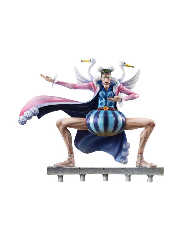 One Piece P.O.P. "Playback Memories” Statua Pvc Mr.2 Bon Clay 23 Cm Megahouse