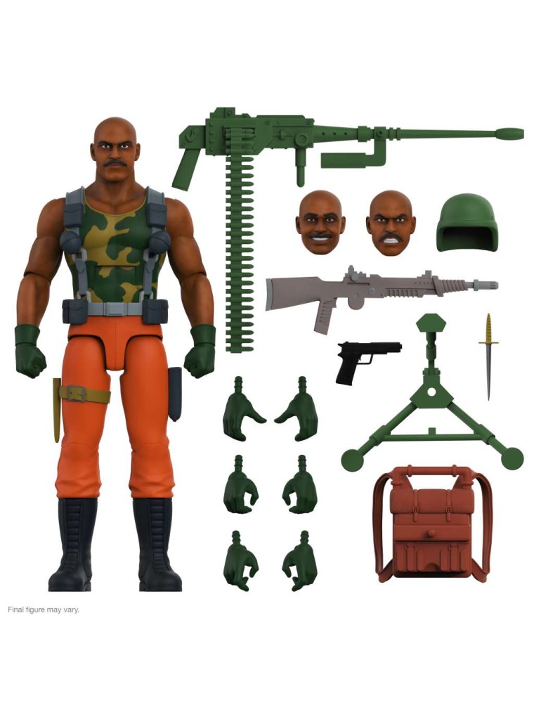 G.i.joe Ultimate W5 Roadblock Af Action Figura Super 7