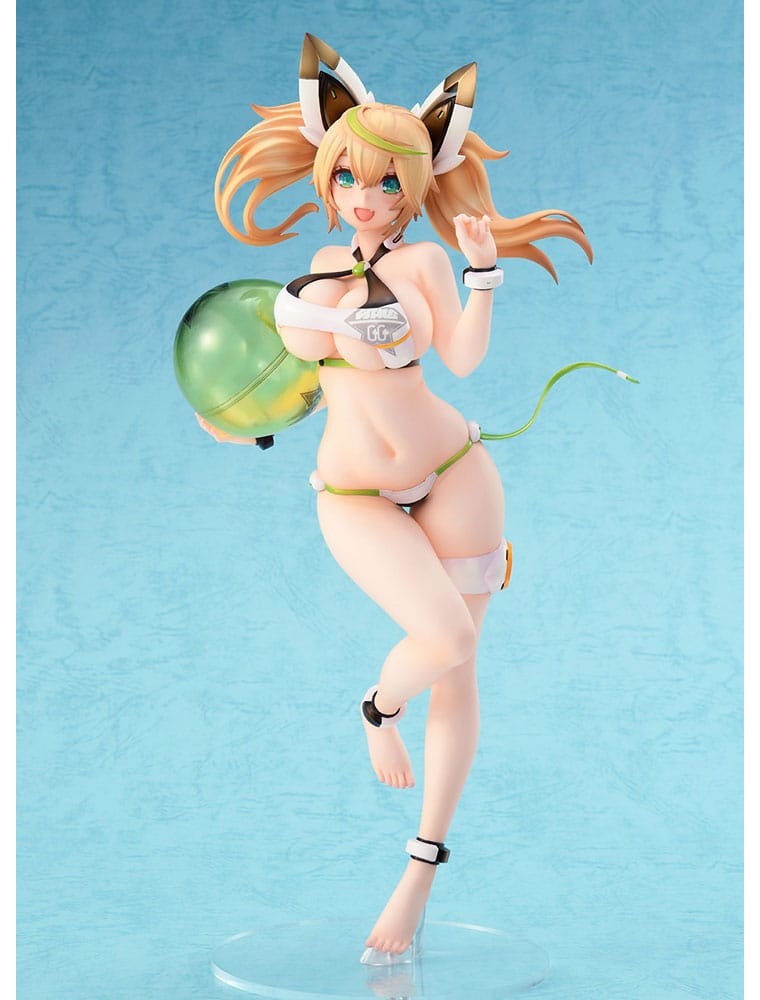 Phantasy Star Online 2 Pvc Statua 1/7 Es Gene - Summer Vacation (re-run) 25 Cm Amakuni