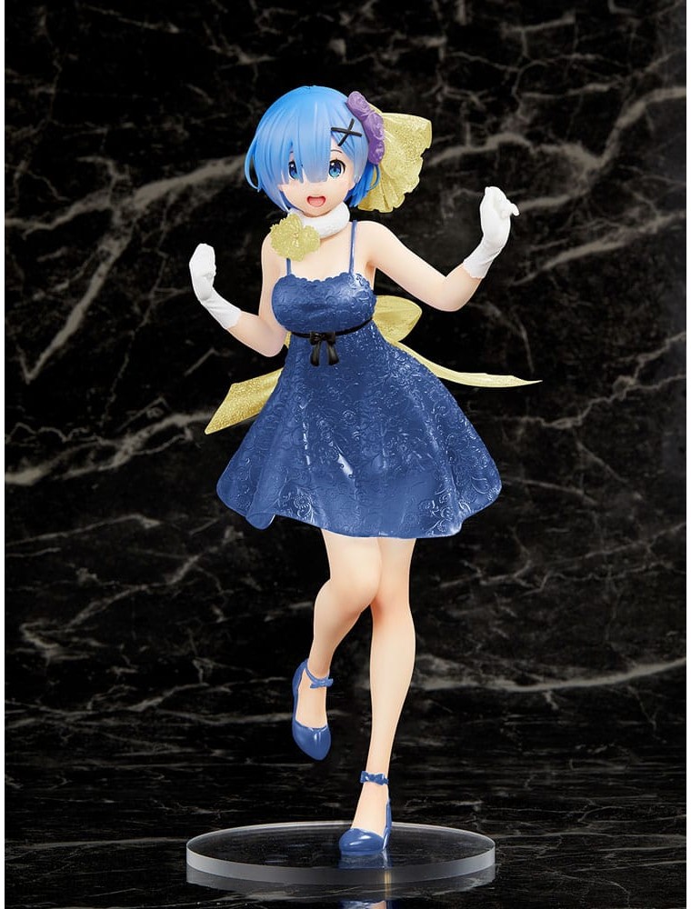 Re:zero Precious Pvc Statua Rem Clear Dress Ver. Renewal Edition 23 Cm Taito Prize