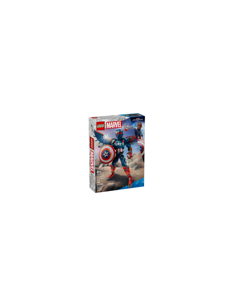 LEGO MARVEL SUPER HEROES 76296 - NUOVO PERSONAGGIO COSTRUIBILE CAPTAIN AMERICA