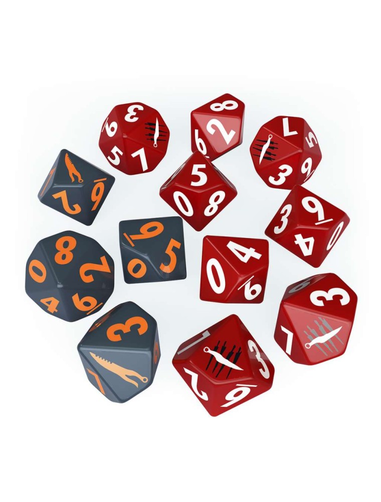 FALLOUT FACTIONS DICE SETS THE DISCIPLES Gioco Da Tavolo Modiphius