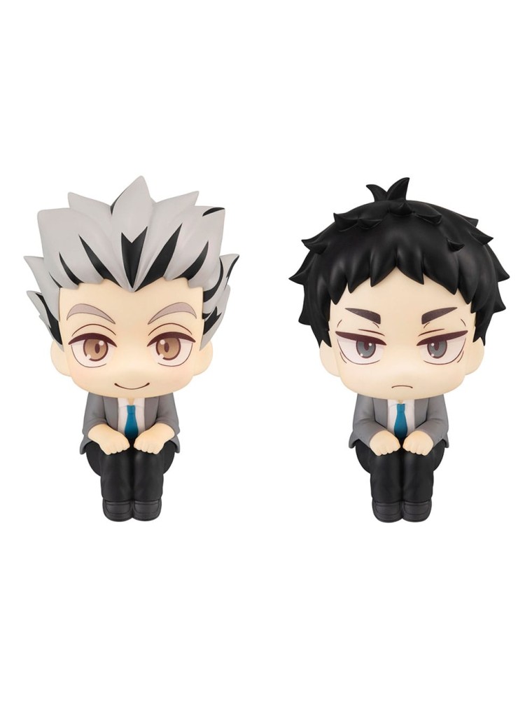 Haikyu!! Look Up Pvc Statua Kotaro Bokuto & Keiji Akaashi 11 Cm (with Regalo) Megahouse