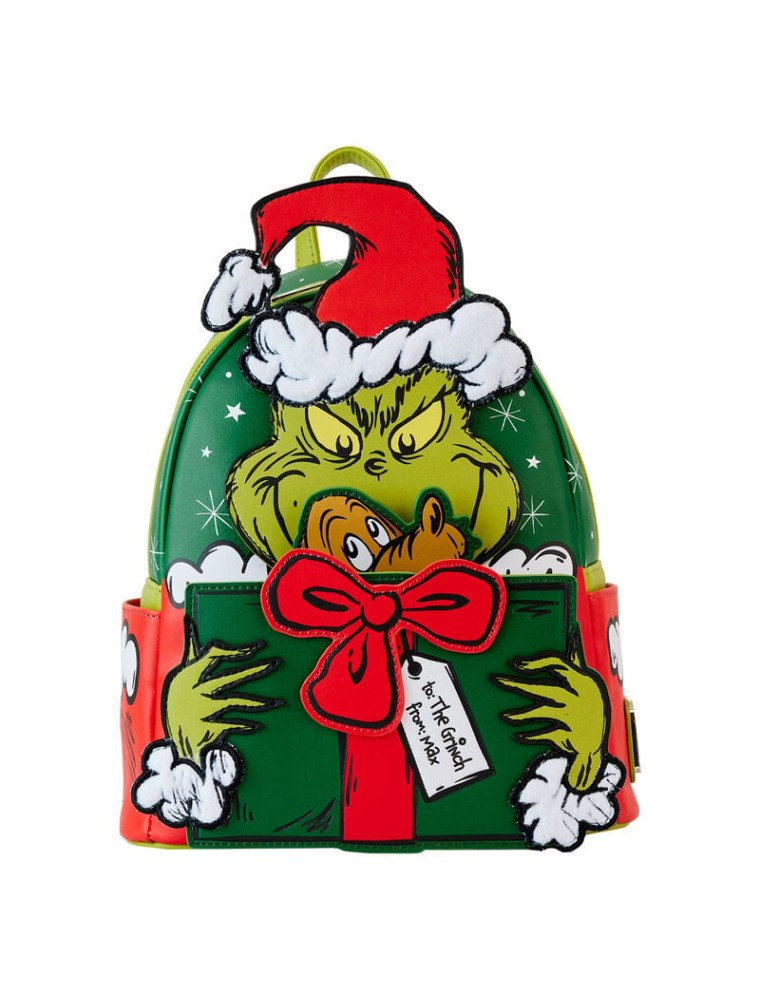 Loungefly Dr. Seuss How The Grinch Stole Natale! Santa Zaino 26cm Loungefly