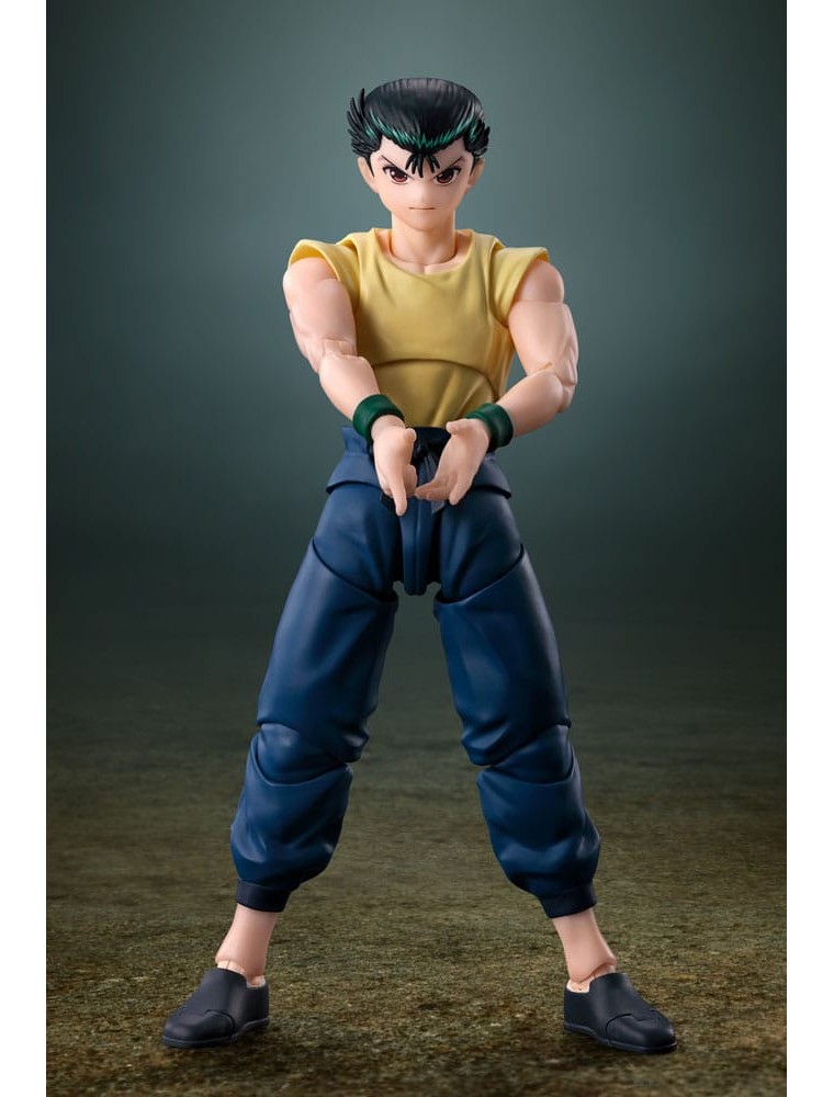 Yu Yu Hakusho S.h. Figuarts Action Figura Yusuke Urameshi 15 Cm Bandai Tamashii Nations