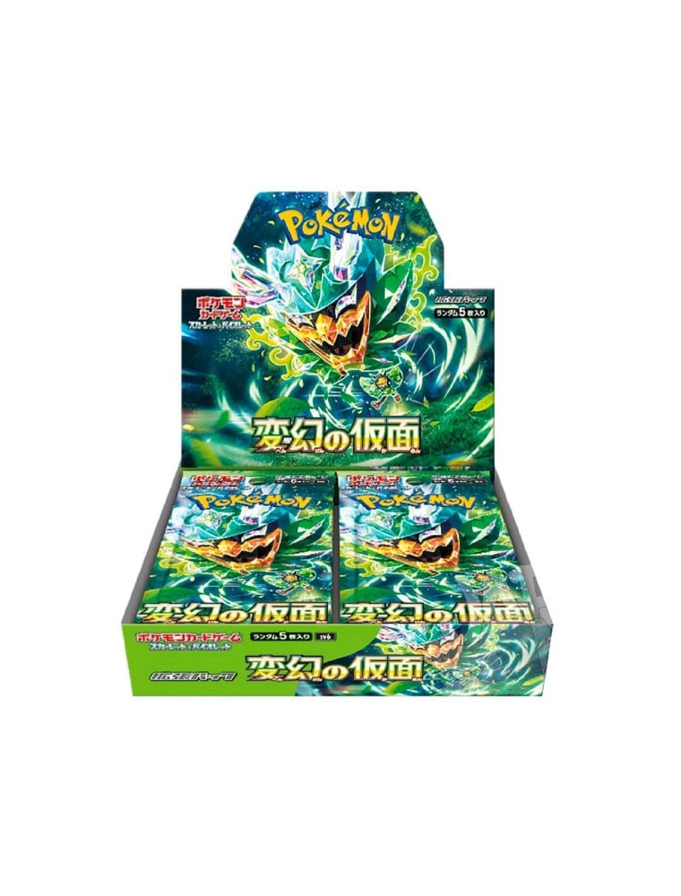 POKEMON MASK OF CHANGE JAP BOX 30 BUSTE POKEMON - CARTE DA GIOCO/COLLEZIONE