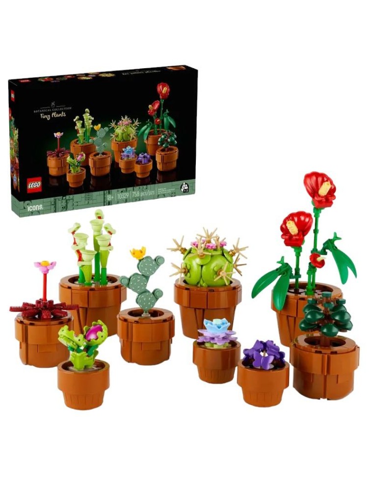 LEGO ICONS BOTANICAL 10329 - PIANTINE