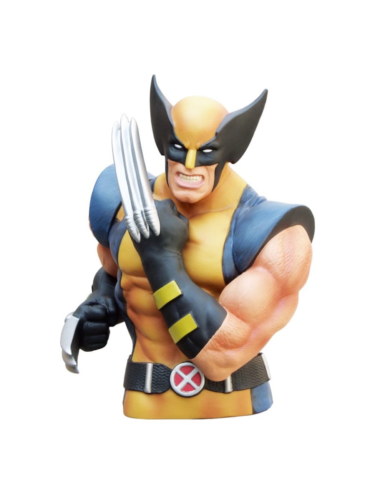 Marvel Comics Salvadanaio Wolverine 20 Cm Con Figure Int.