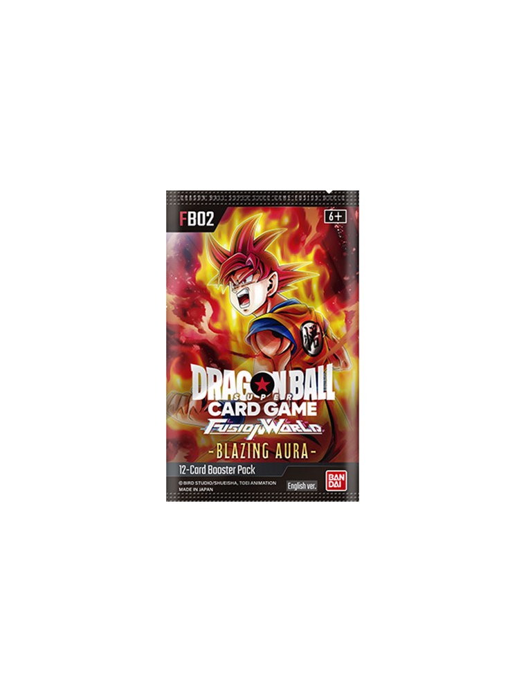 Dragon Ball Super Card Game Fusion World FB02 Busta da 12 Carte (ENG) Bandai