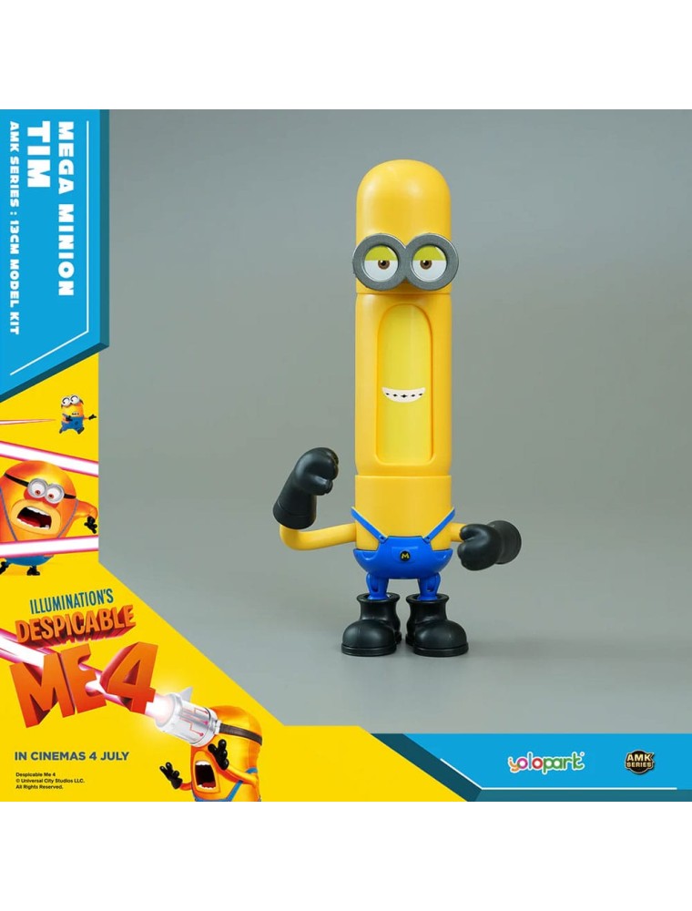 Despicable Me 4 Amk Series Plastica Model Kit Super Tim 12 Cm Yolopark