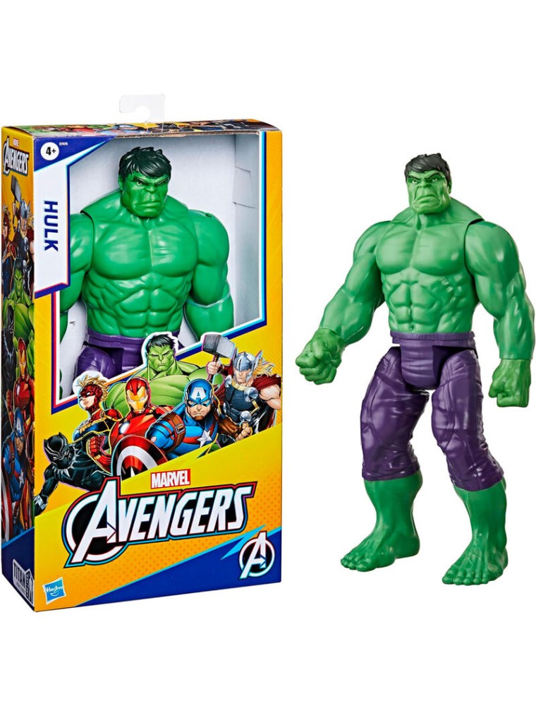 Marvel Avengers Titan Hero Hulk Deluxe Figura 30cm Hasbro