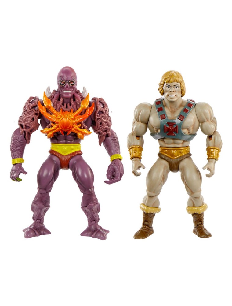 MOTU X Stranger Things Origins 2-Pack Action Figure He-man & Vecna 14 Cm Mattel