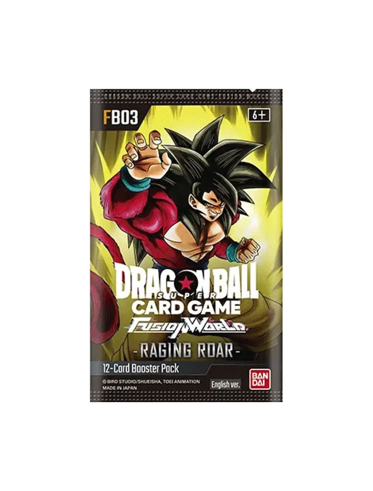 Dragon Ball Super Card Game Fusion World FB03 Busta da 12 Carte (ENG) Bandai