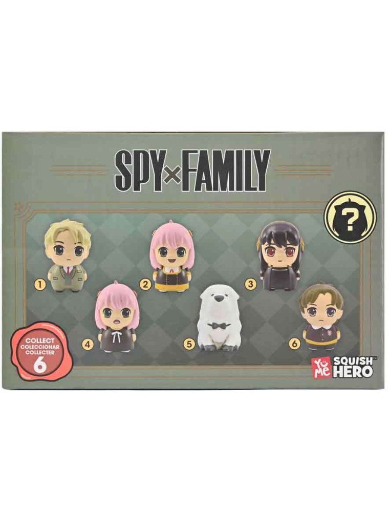 SPY X FAMILY FOAM SQUISHY DISPLAY (12) Antistress Yume