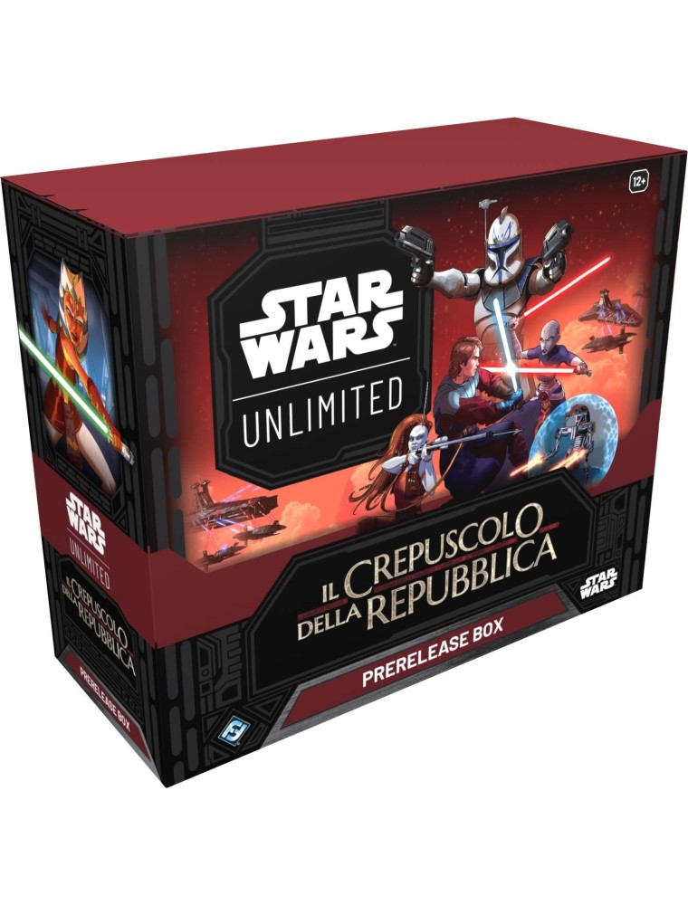 Star Wars: Unlimited Crepuscolo della Repubblica Prerelease Box (ITA)