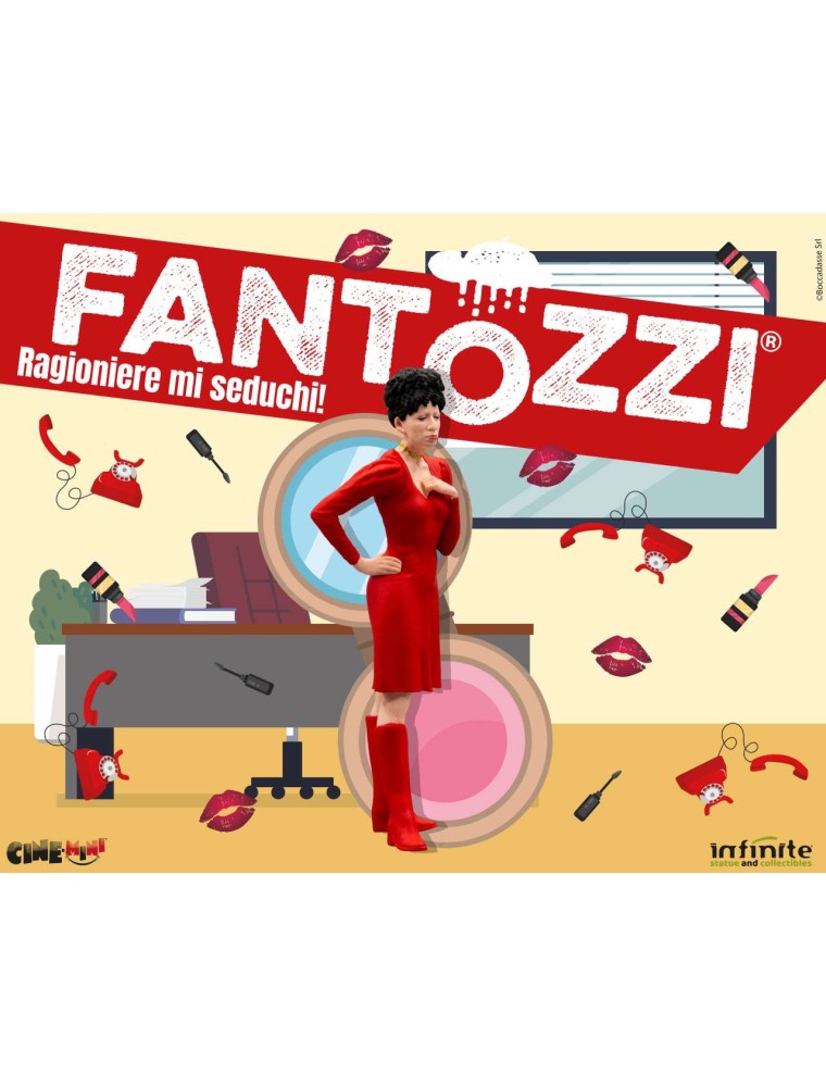 Fantozzi - Ragioniere Mi Seduchi! Statua Signorina Silvani 11 Cm Infinite Statue