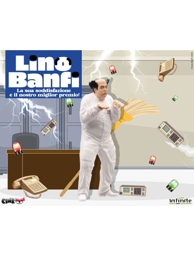 Lino Banfi La Sua Soddisfazione Cinemini Mini Figura Infinite Statue