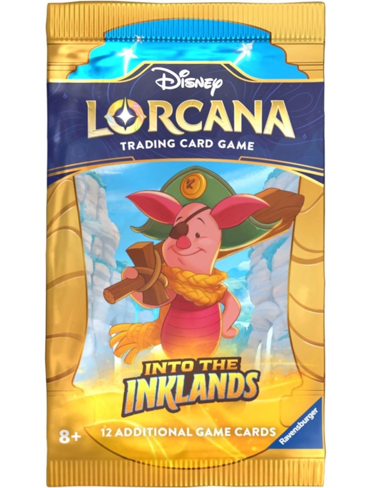 Disney Lorcana Into the Inklands Busta da 12 Carte (ENG) Ravensburger